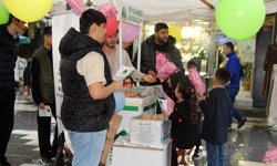 Peygamber Sevdalıları Bağlar esnafını lokumlarla mevlit etkinliğine davet etti