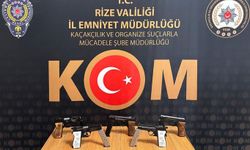 Rize’de silah operasyonu: 32 şahıs hakkında işlem yapıldı