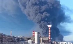 Romanya'da enerji santralinde yangın