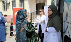 Şanlıurfa'da Roman vatandaşlara sağlık desteği