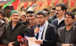 Şanlıurfa'da STK Platformu'ndan Gazze açıklaması: 'Mescid-i Aksa yalnız değildir'