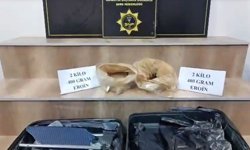 Şanlıurfa'da valizden 2 kilo 400 gram uyuşturucu çıktı