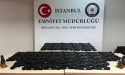 Sarıyer’de silah operasyonu: 113 tabanca ele geçirildi