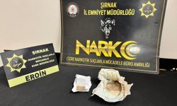 Şırnak'ta bebek bezine gizlenen 42 gram eroin ele geçirildi