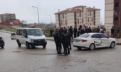 Şırnak'ta maddi hasarlı kaza