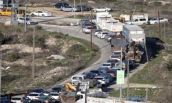 Siyonist rejim Ramallah'ın kuzeyindeki kontrol noktalarını kapattı