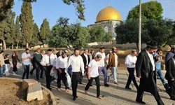 Siyonist Yahudiler, 40 gün sonra Mescid-i Aksa'ya baskın düzenledi