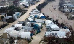 Suriye'de sel felaketi: Evler ve tarım arazileri sular altında kaldı