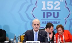 TBMM Başkanı Kurtulmuş, PAB 152'nci genel kurulu kapsamında ikili görüşmelerine başladı