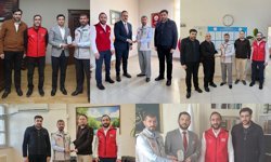 Umut Kervanı, Genç ilçesinde desteklerinden ötürü kurumlara teşekkür ziyareti