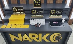 Uşak'ta uyuşturucu operasyonu: 8 kişi tutuklandı