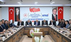 Vali Seddar Yavuz Başkanlığında İl Afet Risk Azaltma Planı Toplantısı yapıldı