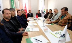 Van TSO Başkan Adayı Bayram'dan HAKSİAD'a ziyaret