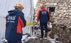 Van’da 5,2 büyüklüğündeki depremde bir ahır çöktü