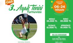 Yeşilyurt Belediyesi ayak tenisi turnuvası düzenliyor