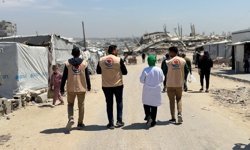 Yetimler Vakfı Gazze'de yıkılan hastanenin yeniden imarı için harekete geçti