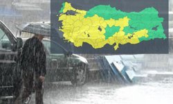 41 il için sarı kodlu uyarı