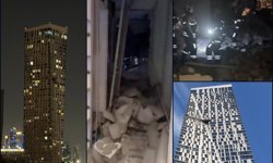 9 Mayıs öncesi Moskova'da gökdelene saldırı