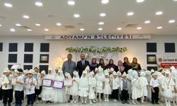 Adıyaman' da miniklerin Kur'an-ı Kerim coşkusu yürekleri ısıttı