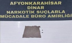 Afyonkarahisar'da peçeteye emdirilmiş uyuşturucu madde ele geçirildi