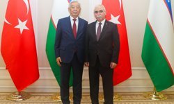 AYM Başkanı Özkaya Özbekistan'da temaslarda bulundu