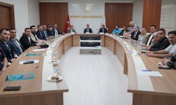 Batman'da acil sağlık hizmetleri ele alındı