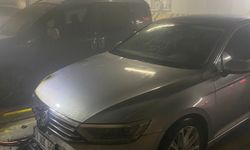 Batman'da AVM otoparkında araç yangını paniği