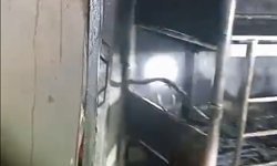 Batman'da yangın çıkan ev kullanılamaz hale geldi