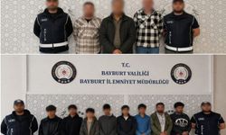 Bayburt'ta göçmen kaçakçılığı operasyonu: 3 şüpheli yakalandı