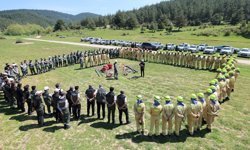 Bursa'da orman yangınlarına karşı kapsamlı tatbikat başlatıldı