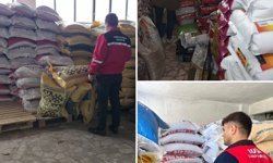 Bursa'da yem işletmelerinde denetim yapıldı