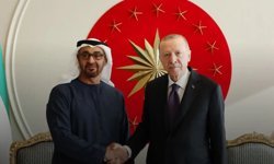 Cumhurbaşkanı Erdoğan, BAE Devlet Başkanı Al Nahyan ile görüştü