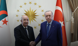 Cumhurbaşkanı Erdoğan, Cezayir Cumhurbaşkanı Tebbun ile görüştü
