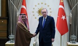 Cumhurbaşkanı Erdoğan, Suudi Arabistan Dışişleri Bakanı'nı kabul etti