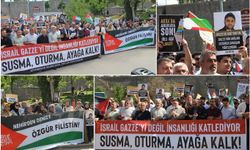 Diyarbakır'da İslami STK'lardan siyonist rejime tepki: Sumud ve Gazze yalnız değildir
