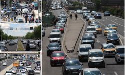 Diyarbakır'daki bayram yoğunluğu trafikte de görüldü