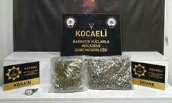 Durdurulan şüpheli araçta 2 kilo skunk ele geçirildi: Sürücü tutuklandı