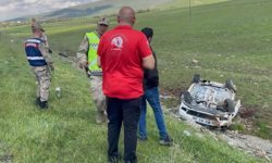 Elazığ'da otomobil takla attı: 2 yaralı
