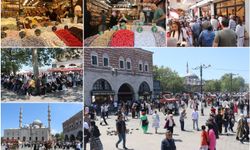 Eminönü'nde bayram yoğunluğu