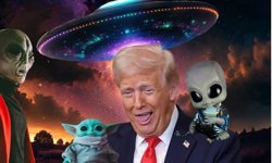 Epstein vahşetini örtbas etmek için çırpınan Trump, bu defada UFO ve uzaylıları alet etti