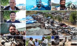 Gaziantep'te kurban pazarlarında yoğunluk devam ediyor: Vatandaşlar fiyatları yüksek buluyor