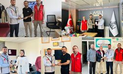 Gazze'ye destek veren kurumlara teşekkür ziyaretleri sürüyor