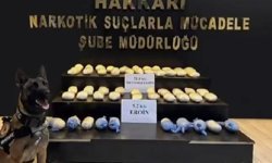 Hakkari'de 27 kilogram uyuşturucu ele geçirildi