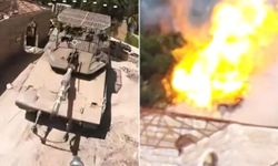 Hizbullah, iki Merkava tankını kamikaze İHA'larla vurdu
