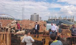 HÜDA PAR Antalya İl Başkanı Durmaz'dan kurban satıcılarına ziyaret