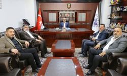 HÜDA PAR Elazığ İl Başkanlığı'ndan Belediye Başkanı Şerifoğulları'na ziyaret