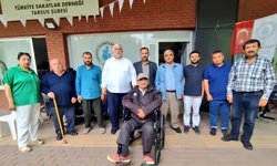 HÜDA PAR'dan Türkiye Sakatlar Derneği Tarsus Şubesi'ne ziyaret