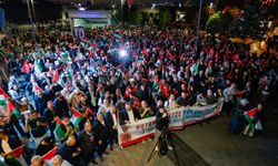İstanbul'da yüzlerce kişi Sumud Filosu'na müdahaleyi protesto etti