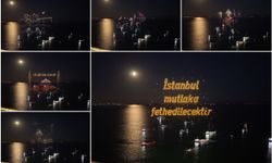 İstanbul'un fethi 1453 drone ile anlatıldı