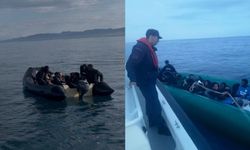 İzmir açıklarında iki ayrı operasyonda 43 düzensiz göçmen yakalandı